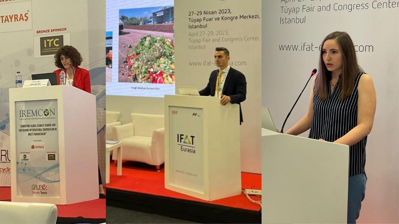 IREMCON (Uluslararası Çevre Konferansı) ve IFAT Eurasia Uluslararası Çevre Teknolojileri İhtisas Fuarı’na Katılım Sağladık